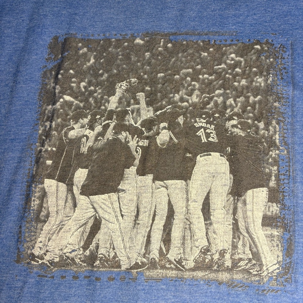Mens bluejays TBT graphic tee - Picture 4 of 6